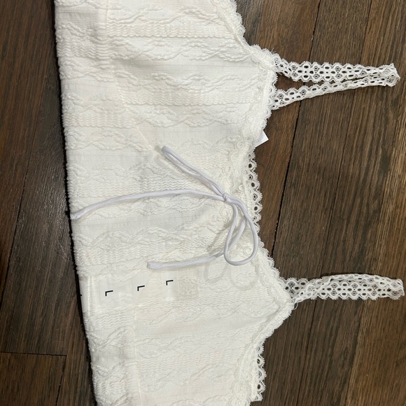 Macy's White Lace Camisole - Picture 2 of 2